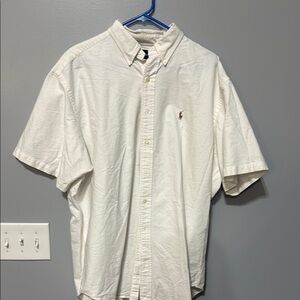 Polo Ralph Lauren Men's White Casual Shirt